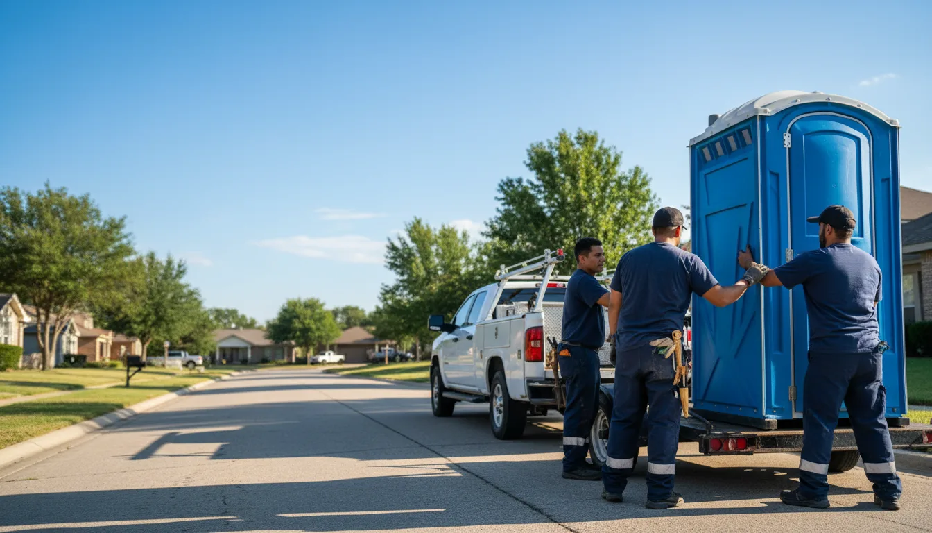Portable Toilet Rental in Horse Shoe, NC near me